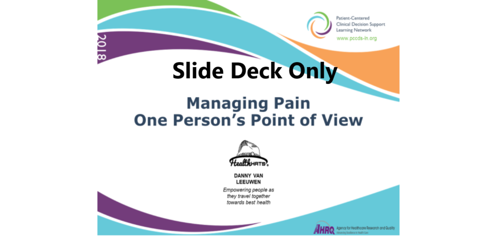 Slide 1 revised deck only | Danny van Leeuwen Health Hats