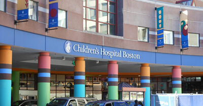 Photo of entrance to Boston Children's Hospital